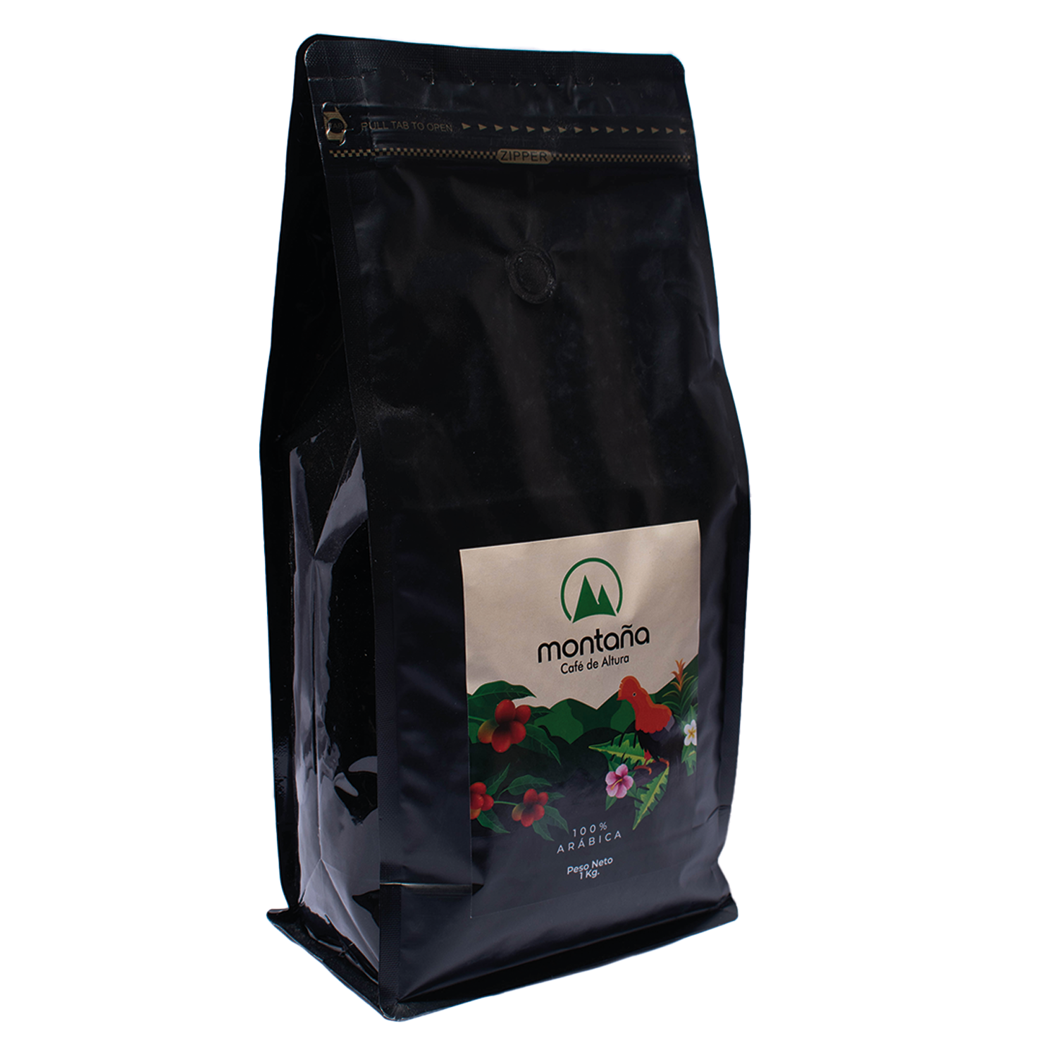 Café en Grano Tueste medio  - 1Kg