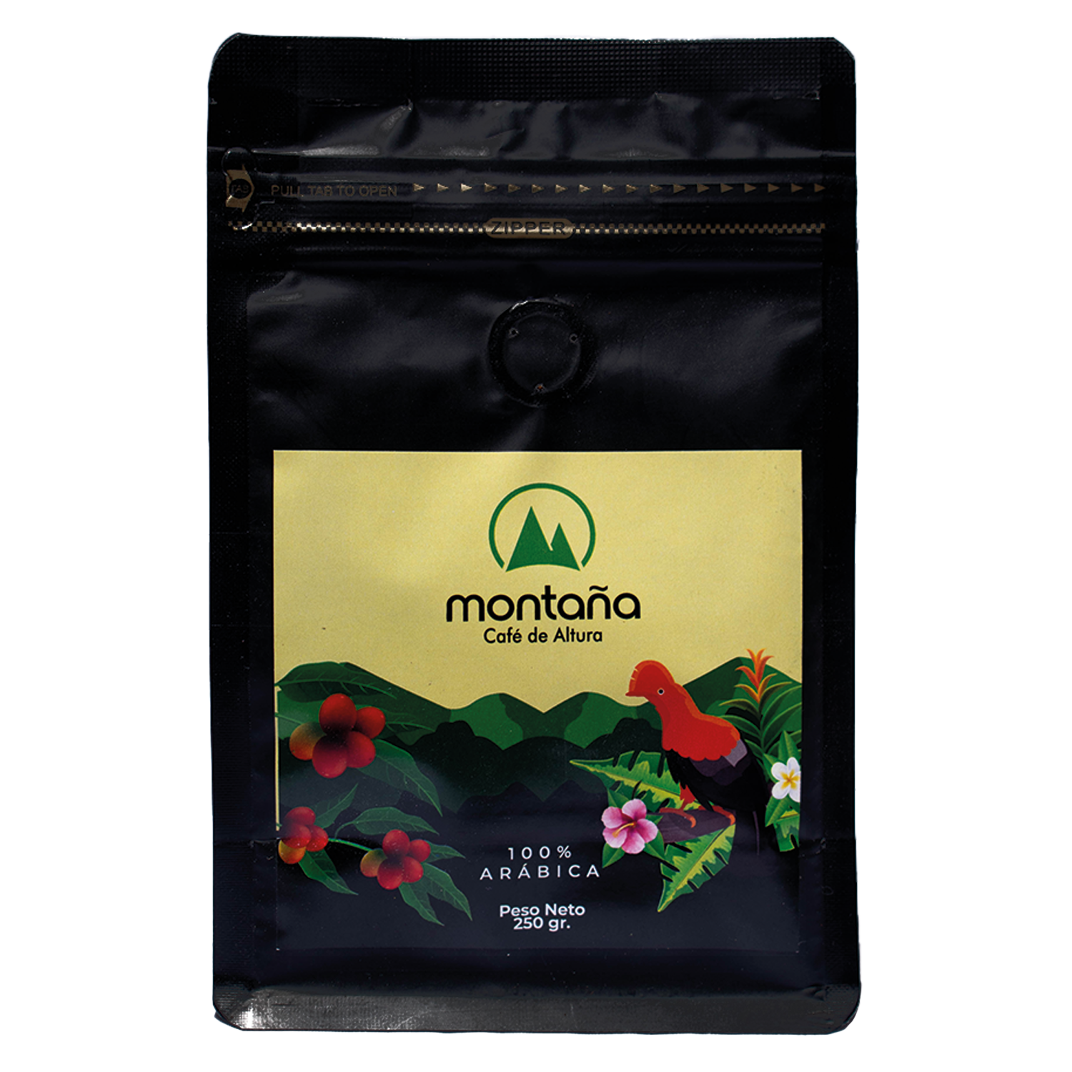 Café molido fino Tueste medio - 250 Gr.